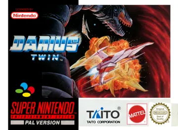 Darius Twin (Europe) box cover front